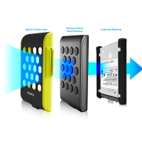 威刚（ADATA） HD720 2TB 绿色三防移动硬盘 防水防尘防震 户外摄影数据管理存储盘