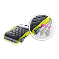 威刚（ADATA） HD720 2TB 绿色三防移动硬盘 防水防尘防震 户外摄影数据管理存储盘