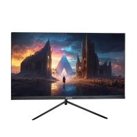 卓兴玩家 Z242 24寸 IPS硬屏 黑色平面无边框超薄液晶显示器