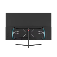 卓兴玩家 Z242 24寸 IPS硬屏 黑色平面无边框超薄液晶显示器