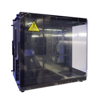 游戏风暴机箱 海岚（黑色）海景房 支持M-ATX主板 360水冷 台式电脑游戏机箱