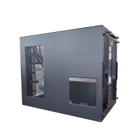 游戏风暴机箱 海岚（黑色）海景房 支持M-ATX主板 360水冷 台式电脑游戏机箱