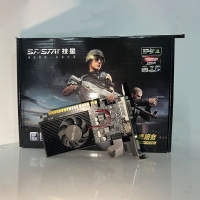 技星 JX-GT730-4G/D3 VGA+HDMI+DVI 单风扇显卡