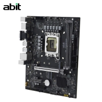 升技（abit）B760M D2H D4深空黑主板 支持12100/12400/13400F