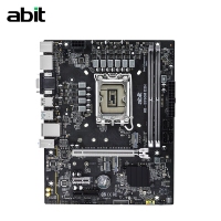 升技（abit）B760M D2H D4深空黑主板 支持12100/12400/13400F