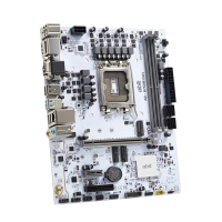 升技（abit）B760M D2H D4雪山白主板 支持12100/12400/13400F