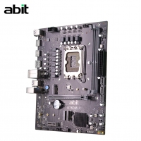 升技（abit） 探路者系列B760M-P 深空黑 主板 支持CPU 12100/12400F/13400