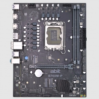 升技（abit） 探路者系列B760M-P 深空黑 主板 支持CPU 12100/12400F/13400