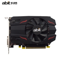 升技（abit） RX550 4G GDDR5 128bit 独立游戏显卡 HDMI+DP+DVI