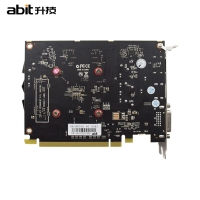 升技（abit） RX550 4G GDDR5 128bit 独立游戏显卡 HDMI+DP+DVI