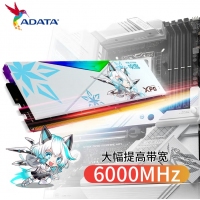 威刚龙耀DWROG DWROG RGB 吹雪 32G-6800(16GX2)灯条（釉白）DDR5