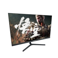 酷乐G270（新款） 27寸直面无边框 黑色 液晶显示器/三角型底座 HDMI+VGA