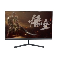 酷乐G270（新款） 27寸直面无边框 黑色 液晶显示器/三角型底座 HDMI+VGA