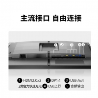 飞利浦（PHILIPS）25M2N5200P 24.5英寸 原生240Hz 超频280Hz 游戏电竞显示屏 显示器