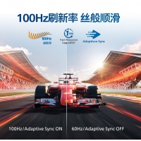 飞利浦（PHILIPS）24E1N5500B 24英寸2K 100Hz电竞游戏台式电脑显示器