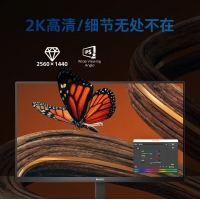 飞利浦（PHILIPS）24E1N5500B 24英寸2K 100Hz电竞游戏台式电脑显示器