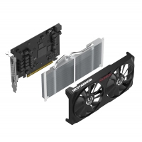 瀚铠AMD Radeon RX 6500 XT 4G D6 探索 双风扇电竞游戏智能学习电脑独立显卡