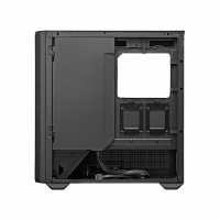 骨伽 乘风MX600 黑色 全塔台式玻璃侧透机箱 支持E-ATX主板竖装显卡360水冷/网孔面板