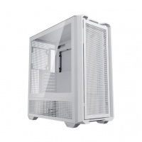 骨伽 乘风MX600 白色 全塔台式玻璃侧透机箱 支持E-ATX主板竖装显卡360水冷/网孔面板