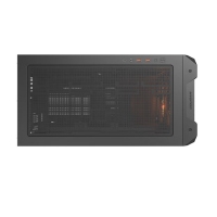 骨伽 乘风MX600 mini 黑色 台式玻璃侧透机箱 支持MATX主板360水冷/网孔面板