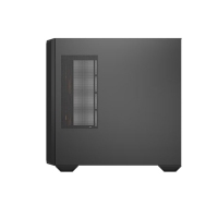 骨伽 乘风MX600 mini 黑色 台式玻璃侧透机箱 支持MATX主板360水冷/网孔面板