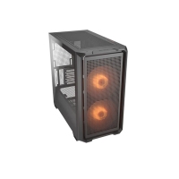 骨伽 乘风MX600 mini 黑色 台式玻璃侧透机箱 支持MATX主板360水冷/网孔面板