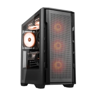 骨伽 影武者X5 PRO 黑色 台式电竞游戏机箱 支持E-ATX主板竖装显卡360水冷