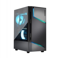 骨伽（COUGAR） 双刃 塔式侧透水冷电脑主机箱 （ATX主板 360水冷） 黑色