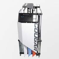 骨伽（COUGAR） Blazer 开拓者S 白色电脑机箱 水冷侧透中塔式机箱(支持ATX主板支持240水冷)