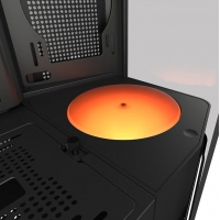 骨伽 星舰FV270海景房发光旋转台手办专用 黑色