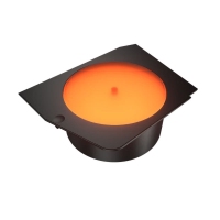 骨伽 星舰FV270海景房发光旋转台手办专用 白色