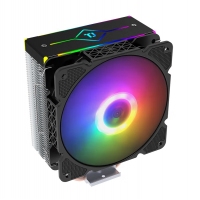 天极风散热器 TJ400 ARGB幻彩散热器风扇台式机电脑铜管静音幻彩版