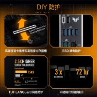  华硕TUF GAMING B860M-PLUS重炮手主板 支持 CPU 245KF230225 (Intel B860LGA 1851）