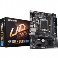 技嘉（GIGABYTE）H610M K DDR4 2.0超耐久主板支持CPU12代酷睿12400F