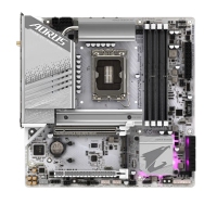 技嘉 Z790M A ELITE AX ICE 冰雕主板 支持CPU 14900K/13700K处理器