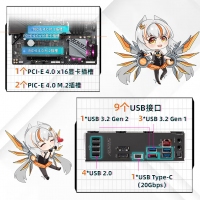 技嘉（GIGABYTE） 小雕B760M A ELITE DDR4 主板支持CPU 13700KF 13600KF 12600K