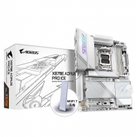 技嘉（GIGABYTE）电竞冰雕X870E AORUS PRO ICE主板DDR5支持AMD CPU AM5 9900X