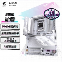 技嘉（GIGABYTE）冰雕B850 AORUS ELITE WIFI7 ICE主板大板DDR5支持AMD CPU AM5