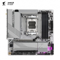 技嘉（GIGABYTE）冰雕 B650M AORUS ELITE AX ICE主板DDR5支持AMD CPU AM5 7900X