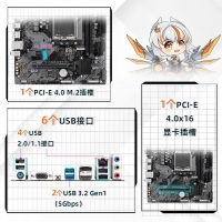 技嘉（GIGABYTE） A620M S2H超耐久主板 支持CPU 7950X/7900X