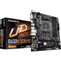 技嘉(GIGABYE)B450M DS3H V2超耐久主板DDR4 支持5600G/3600X/3700X