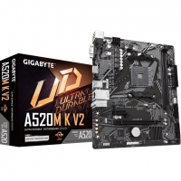 技嘉（GIGABYTE）A520M K V2 超耐久主板支持AMD CPU 5600G、5700、5800