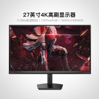 飞利浦（PHILIPS）27M2N3800F 27英寸4K原生160Hz升降旋转电竞游戏显示器