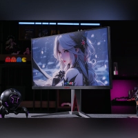 AOC 爱攻 AG275UXM 27英寸显示器 4K 165Hz 1152区QD-MiniLED 快速液 电竞显示屏