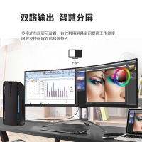 AOC 爱攻49寸 AG493QCX 显示器4K HDR400 曲面带鱼屏 电竞游戏炒股大屏幕内置音响 显示器