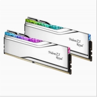 芝奇（G.SKILL）皇家戟 32GB(16Gx2)套装 DDR5 6000频率 EXPO版RGB灯条-银色/C28