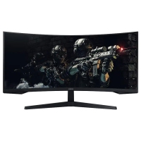 三星 34英寸带鱼屏 C34G55TWWC 玄龙骑士 4K 165Hz高刷 电竞游戏 显示器
