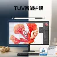 三星 27寸平面 S27D706EAC 4K IPS 99%sRGB 10.7亿色 护眼低闪烁 办公 显示器